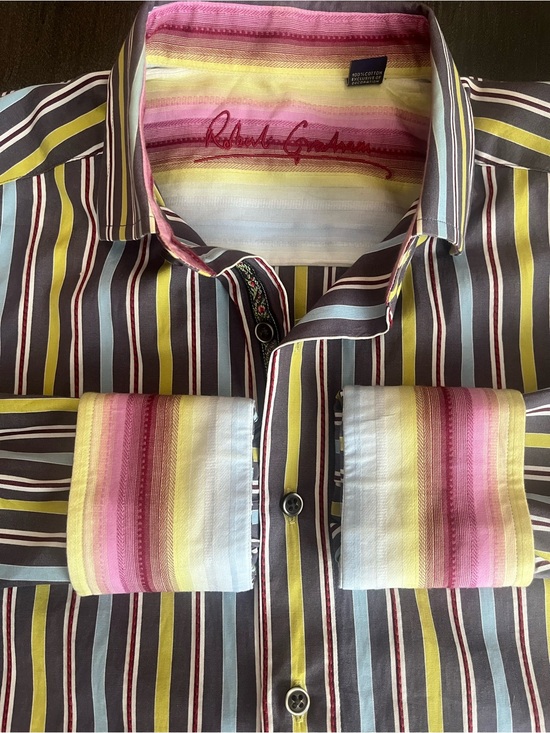 Robert Graham Other - Robert Graham Multi-Stripe Button-Down Shirt